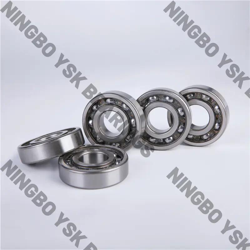 How do you select the appropriate size and type of bearings for a specific washing machine model?