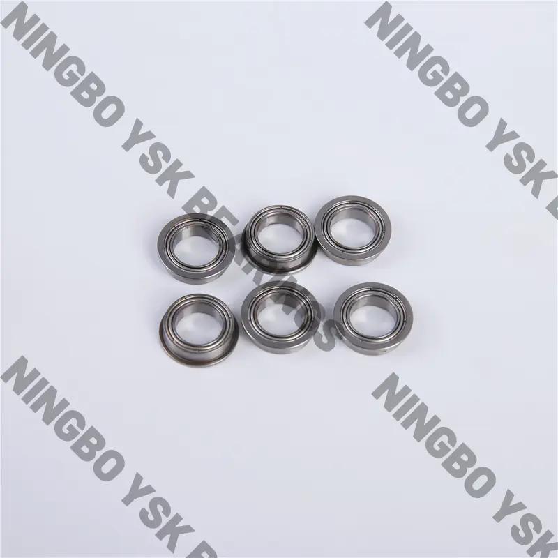 MF128ZZ flanged deep groove ball bearing